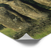 Chili, Paaseiland, Rapa Nui, Ahu Akivi Poster (Hoek)