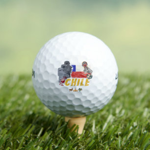 Chili Paaseilandvlag en Alpaca Golfballen