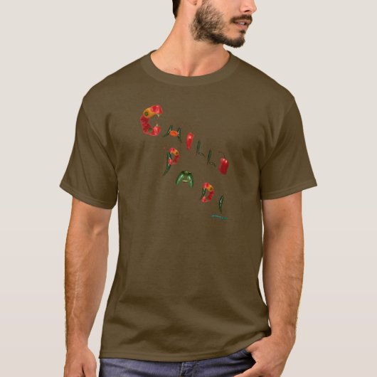 Chili Padi Chili Peppers T-shirt (Voorkant)