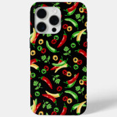 Chili paprika's en koriander Case-Mate iPhone case (Achterkant)