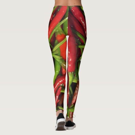 chili peper leggings (Achterkant)