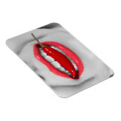 Chili peper lippen magneet (Rechterzijde)