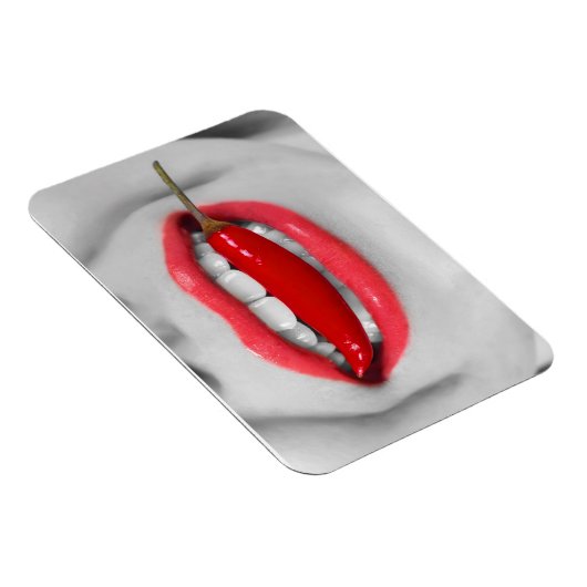 Chili peper lippen magneet (Rechterzijde)