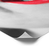 Chili peper lippen poster (Hoek)