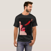 Chili peper lippen t-shirt (Voorkant volledig)