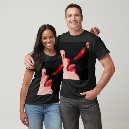 Chili peper lippen t-shirt (Unisex)