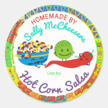 Chili peper salsa uit de keuken van sticker