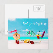 Chili Pepers Aan Zee Briefkaart (Voorkant / Achterkant)