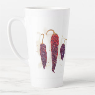 CHILI PEPERS Hoge Latte Mok