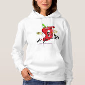 Chili Pepper Ademen Vuur Vrouwen Hoodie (Voorkant)