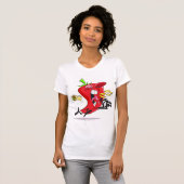 Chili Pepper Ademen Vuur Vrouwen T-shirt (Voorkant volledig)