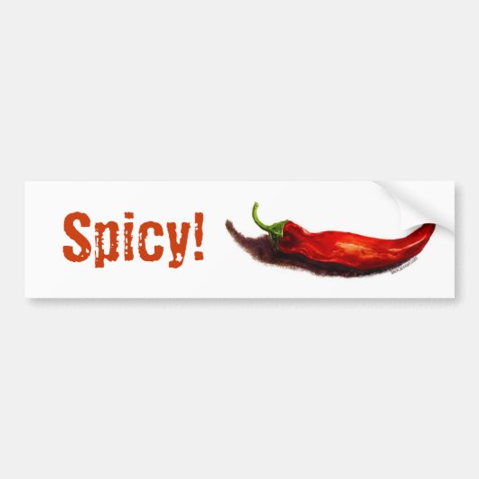 Chili Pepper Bumpersticker #2 (Voorkant)