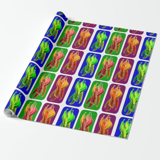 Chili Pepper Cadeaupapier (Uitgerold)