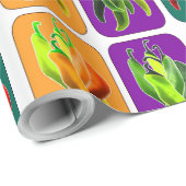 Chili Pepper Cadeaupapier (Rol Hoek)