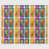 Chili Pepper Cadeaupapier (Vlak)