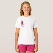 Chili Pepper Cartoon Dokter Kinderen T-shirt (Voorkant volledig)