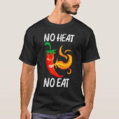 Chili Pepper For Men Women Red Spicy Flaming Jalap T-shirt (Voorkant)