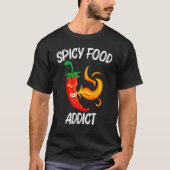 Chili Pepper For Men Women Red Spicy Flaming Jalap T-shirt (Voorkant)