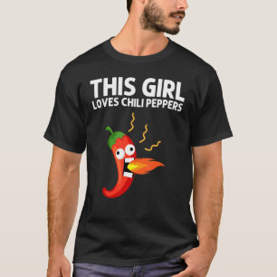 Chili Pepper Girls Kinder Spicy Habanero Chili T-shirt