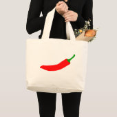 Chili Pepper Grote Tote Bag (Voorkant (product))