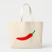 Chili Pepper Grote Tote Bag (Voorkant)