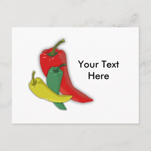 Chili Pepper Group Briefkaart (Voorkant)