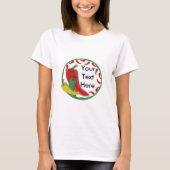 Chili Pepper Group Circle Lijst3 T-shirt (Voorkant)