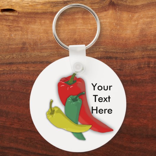 Chili Pepper Group Sleutelhanger (Voorkant)