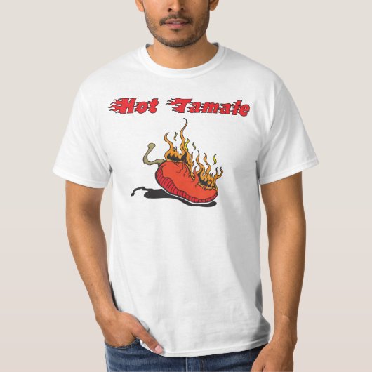 Chili Pepper - Hot Tamale T-shirt (Voorkant)