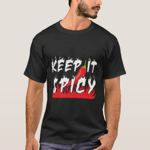 Chili Pepper Houd het pittig eten Chili Cook O T-shirt