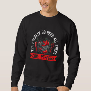 Chili Pepper Jalapeno voor een Spaanse peper Trui