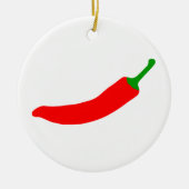 Chili Pepper Keramisch Ornament (Voorkant)