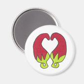 Chili Pepper Love Magneet (Voorkant / Achterkant)