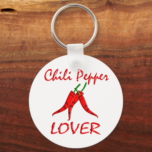 Chili Pepper Lover Sleutelhanger (Voorkant)