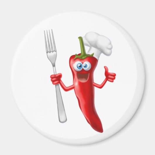 Chili Pepper Magnet (Voorkant)