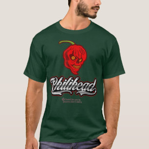 Chili Pepper Merch Design Chilihead Grinning T-shirt