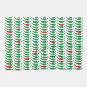 Chili Pepper Patroon Theedoek (Horizontaal)