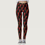 Chili Pepper Pattern Leggings (Voorkant)