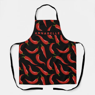 Chili Pepper Personaliseert Schort