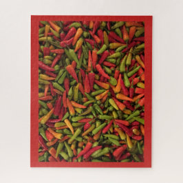 Chili Pepper puzzle Legpuzzel
