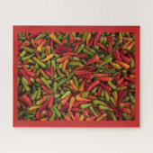 Chili Pepper puzzle Legpuzzel (Horizontaal)