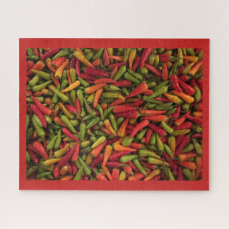 Chili Pepper puzzle Legpuzzel