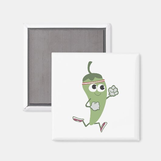 Chili Pepper Runner Magneet (Voorkant / Achterkant)
