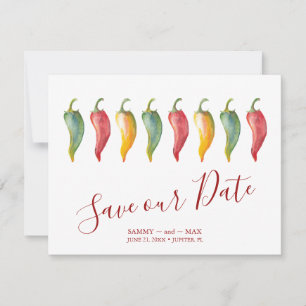 Chili Pepper Save the Date