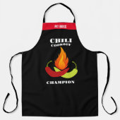 Chili Pepper Schorten, Chili Cook Off Champion Schort (Voorkant)