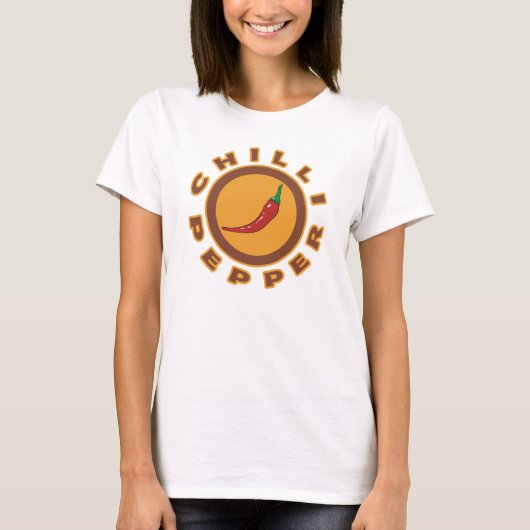 Chili Pepper. Spice T-shirt (Voorkant)