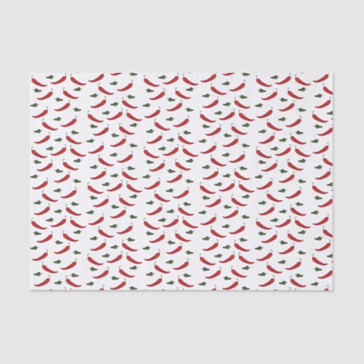 Chili Pepper Tissue Paper Tissuepapier (Voorkant)