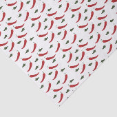 Chili Pepper Tissue Paper Tissuepapier (Detail)