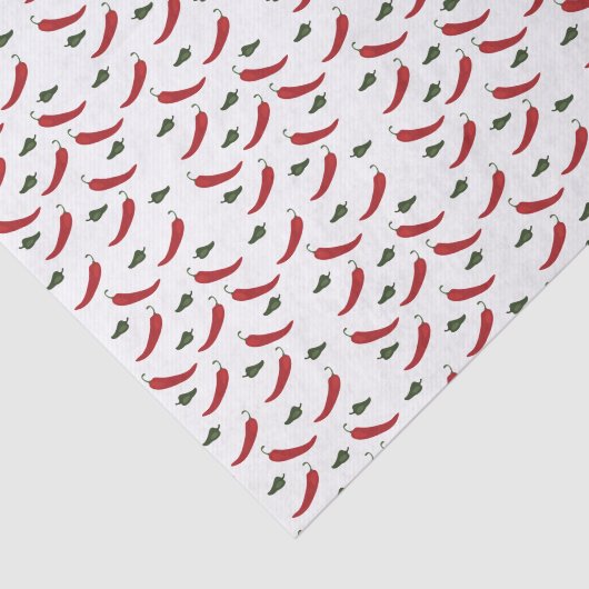 Chili Pepper Tissue Paper Tissuepapier (Detail)