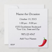 Chili Pepper uitnodiging (Achterkant)